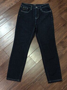 Judy Blue High Rise Mom Jeans Dark Wash SIZE 7/28